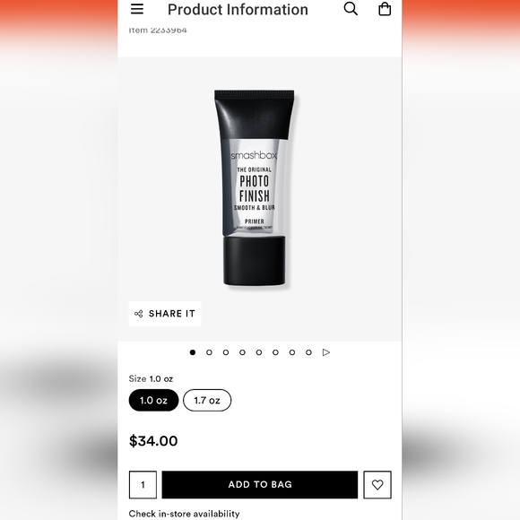 Smashbox primer - Picture 3 of 3